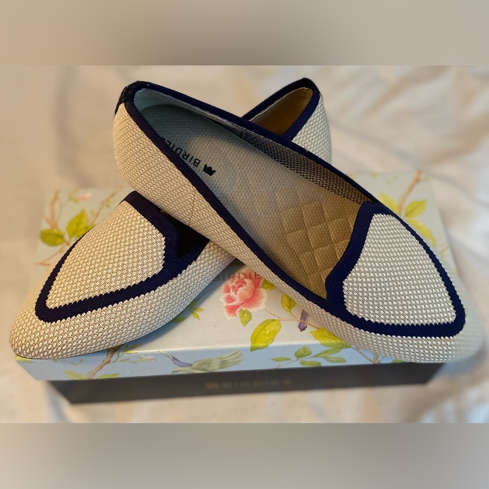 Birdies, women’s loafer, color eggshell